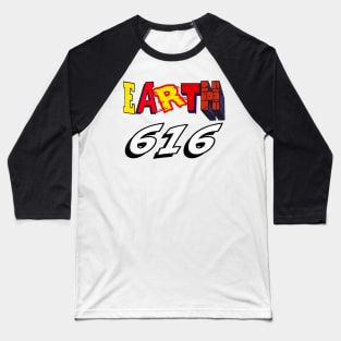 Earth 616 Baseball T-Shirt